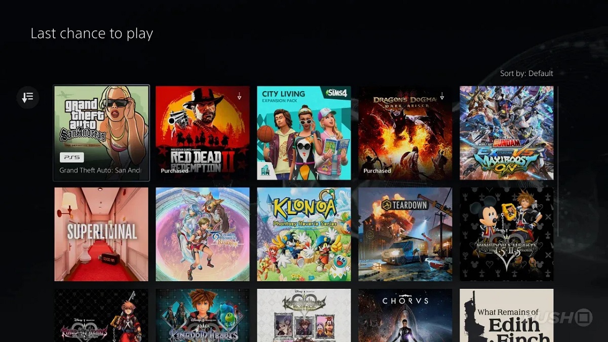 Sony will remove 19 games from PlayStation Plus Extra and Premium next week, including GTA: San Andreas, RDR II and the Kingdom Hearts series