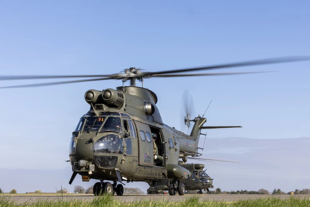 The British SA 330 Puma. Illustration: Royal Air Force