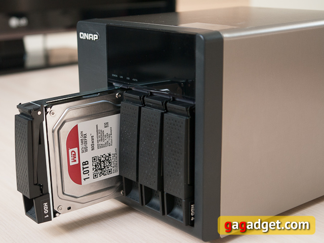 Обзор сетевого хранилища (NAS) QNAP TS-412