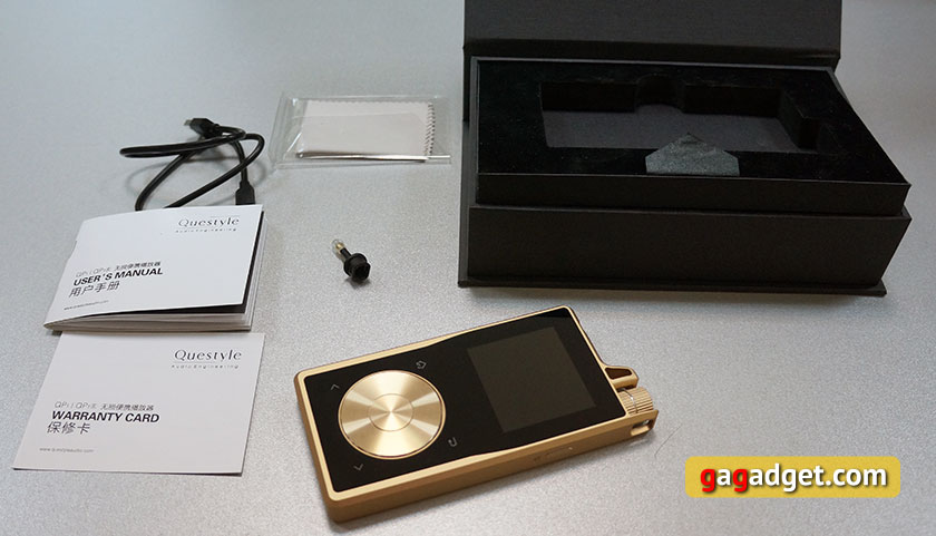 Обзор первого в мире Hi-Fi плеера с токовым усилением Questyle QP1R-4