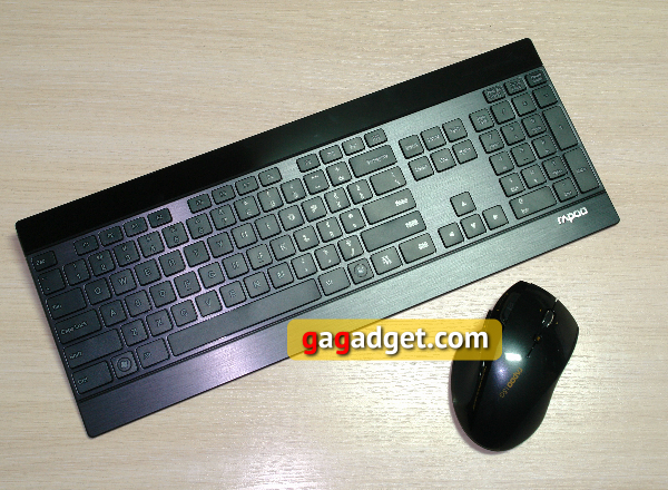Микрообзор комплекта Rapoo 8900 (клавиатура и мышь)
