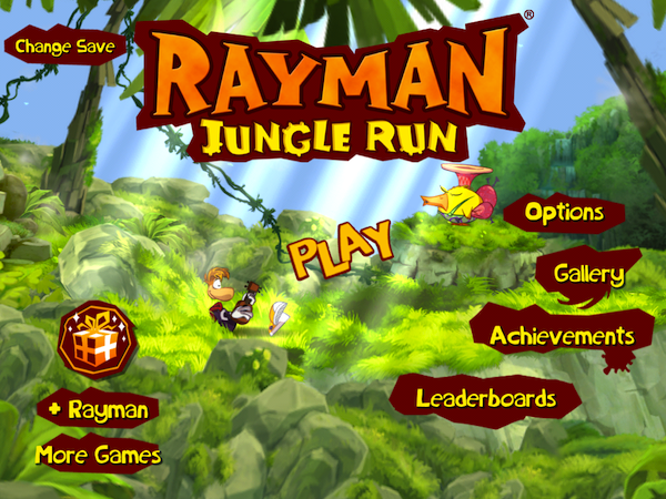 Игры для iPad: Rayman Jungle Run 