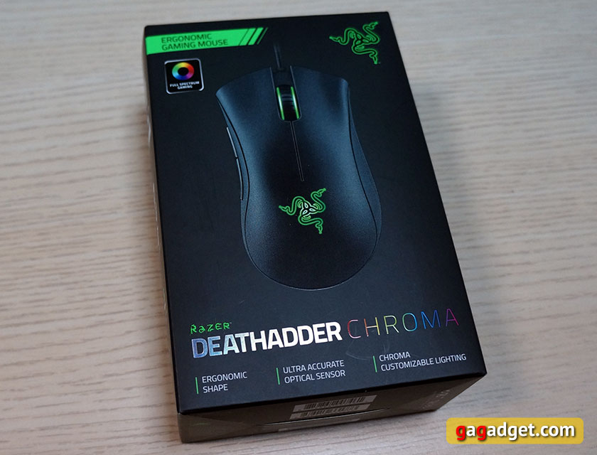 Обзор геймерской мышки Razer DeathAdder Chroma: с обновленным сенсором и RGB-подсветкой-2