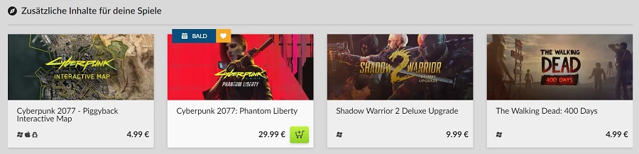 30€, un nouvel art, mais pas de date de sortie : la boutique GOG révèle la page de l'extension Phantom Liberty pour Cyberpunk 2077-2