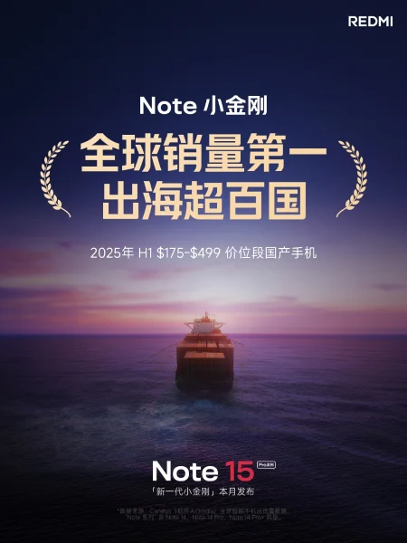 Тизер Redmi Note 15