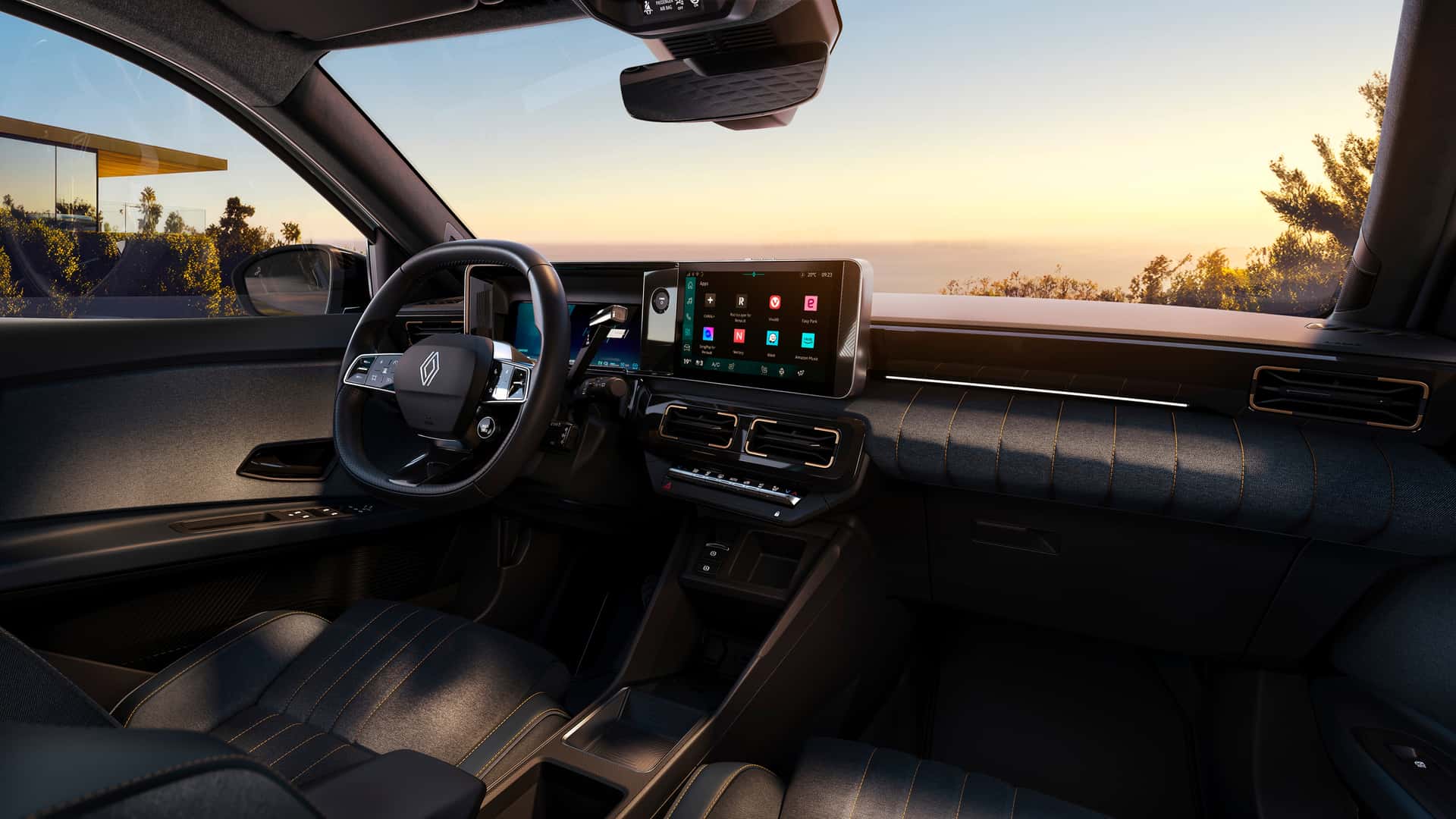 Renault 4 E-Tech Electric interior