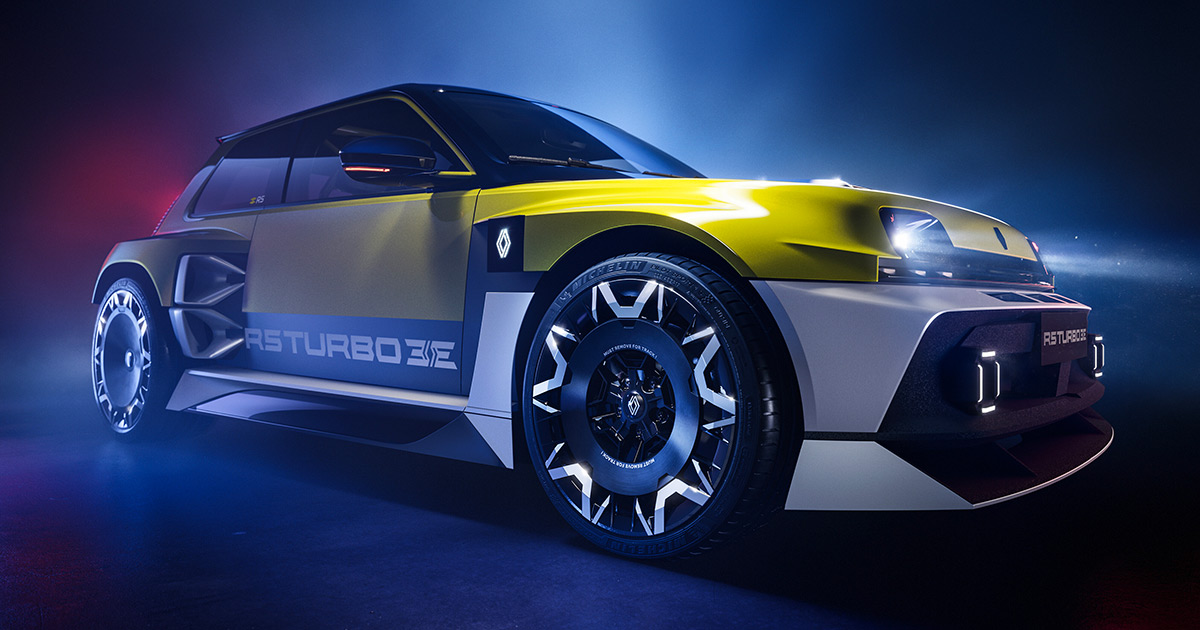 Футуристичний дизайн Renault 5 Turbo 3E