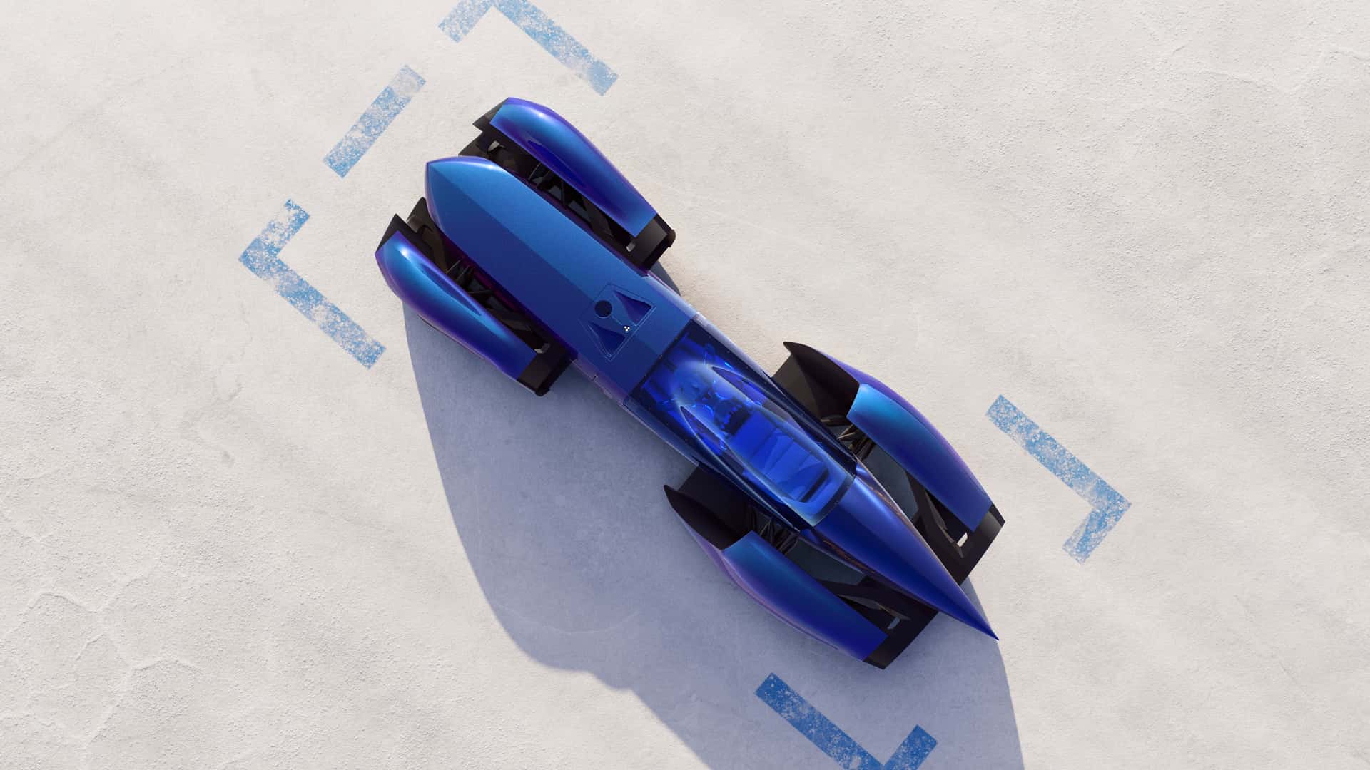 Side view of the Renault Filante Record 2025