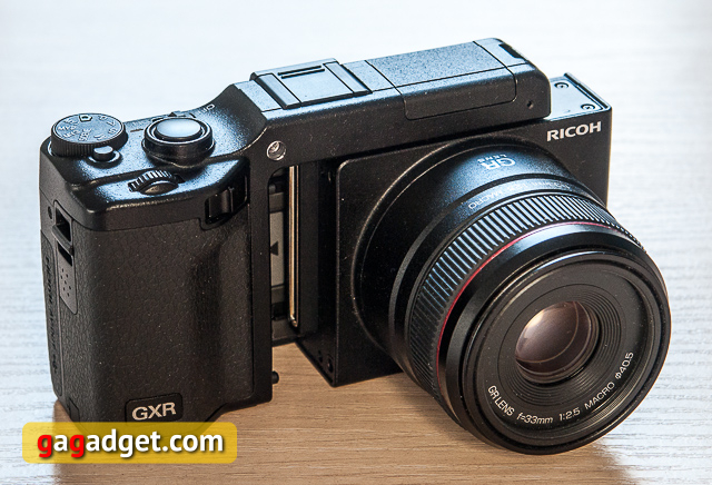 Обзор модульной системной фотокамеры Ricoh GXR-4