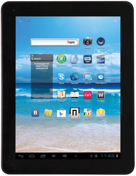 Планшет Ritmix RMD-1040 с 9.7-дюймовым IPS-дисплеем 2048x1536