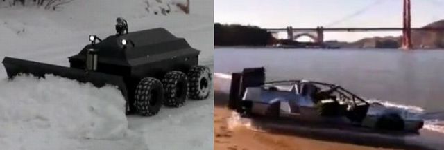 Пару видео с участием iДворника и DeLorean на воздушной подушке Пару видео с участием iДворника и DeLorean на воздушной подушке