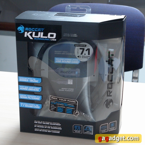 Микрообзор игровой гарнитуры Roccat Kulo Virtual 7.1 -2
