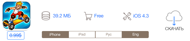 Скидки в App Store: The Human Body, Walk Log, Extreme Skater, Audyssey Player.-7 Скидки в App Store: The Human Body, Walk Log, Extreme Skater, Audyssey Player.-7