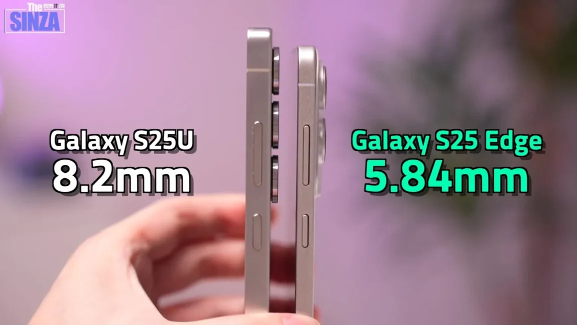 Дослідження макету Samsung Galaxy S25 Edge