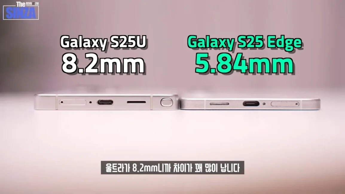 Samsung Galaxy S25 Edge на фоні