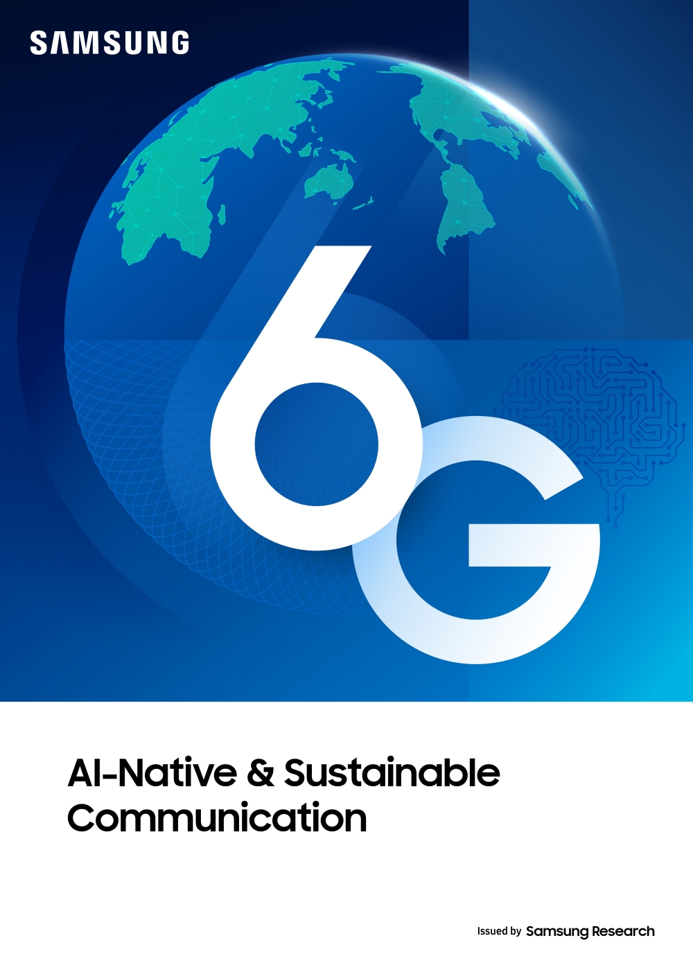 Screen from Samsung's presentation on 6G and artificial intelligence