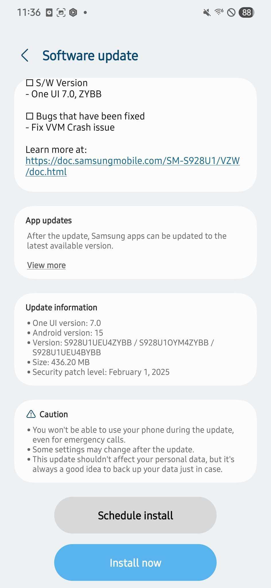 Samsung Galaxy S24 Ultra з оновленням One UI 7.0