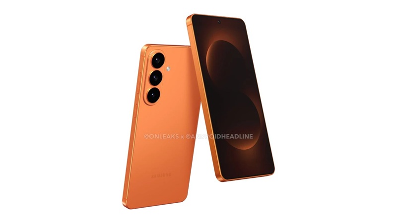 Рендер Samsung Galaxy S26+ з плоским дисплеєм