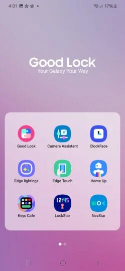 New design of Good Lock