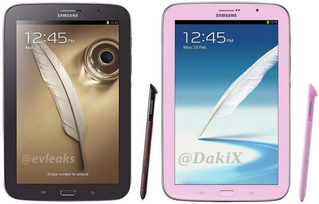 Утечки: Samsung Galaxy Note 8.0 коричневого и розового цветов Утечки: Samsung Galaxy Note 8.0 коричневого и розового цветов