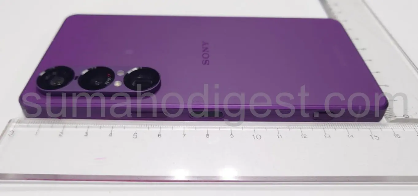 Зображення Sony Xperia 1 VII у фіолетовому кольорі