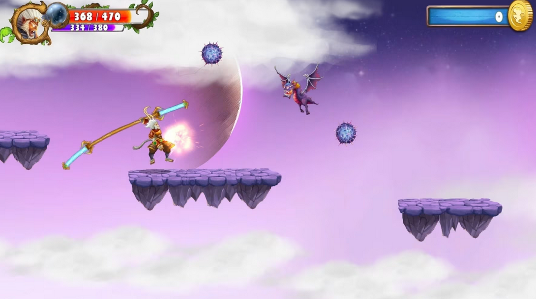 Capture d'écran du jeu Wukong Sun : Black Legend 1