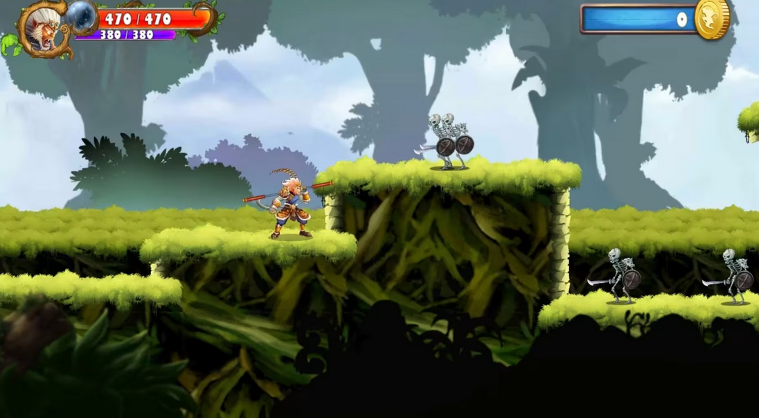 Capture d'écran du jeu Wukong Sun : Black Legend 3