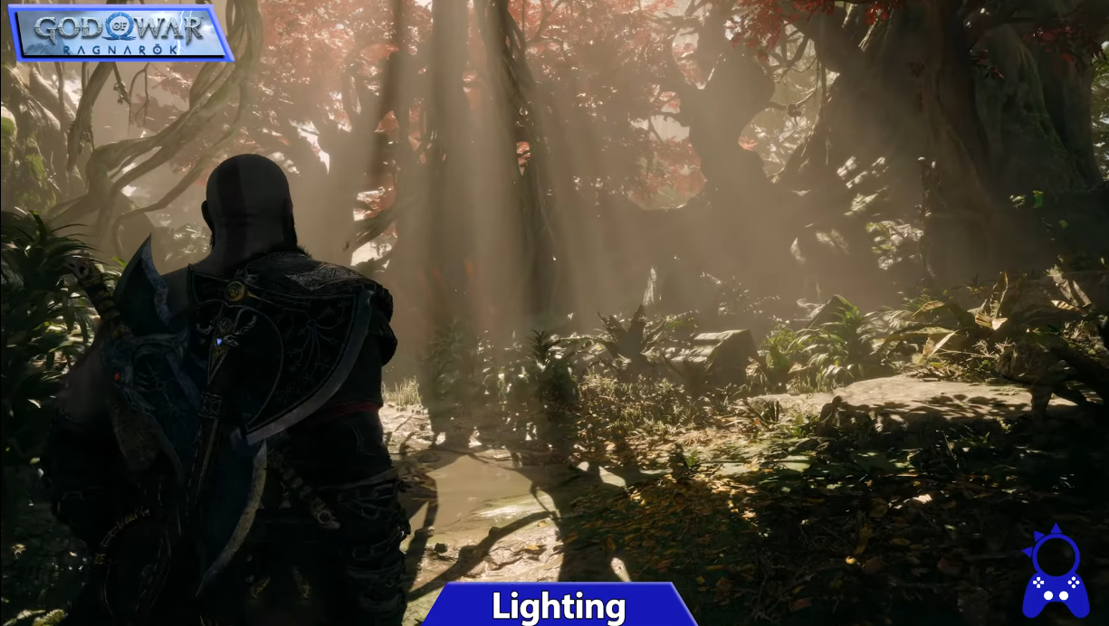 Progression folle : un blogueur compare la version PC de God of War 2018 sur des paramètres Ultra et God of War Ragnarok sur PlayStation 5-8