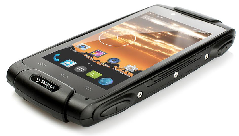 Sigma mobile X-treme PQ30:  защита IP68, восьмиядерный процессор и HD-экран