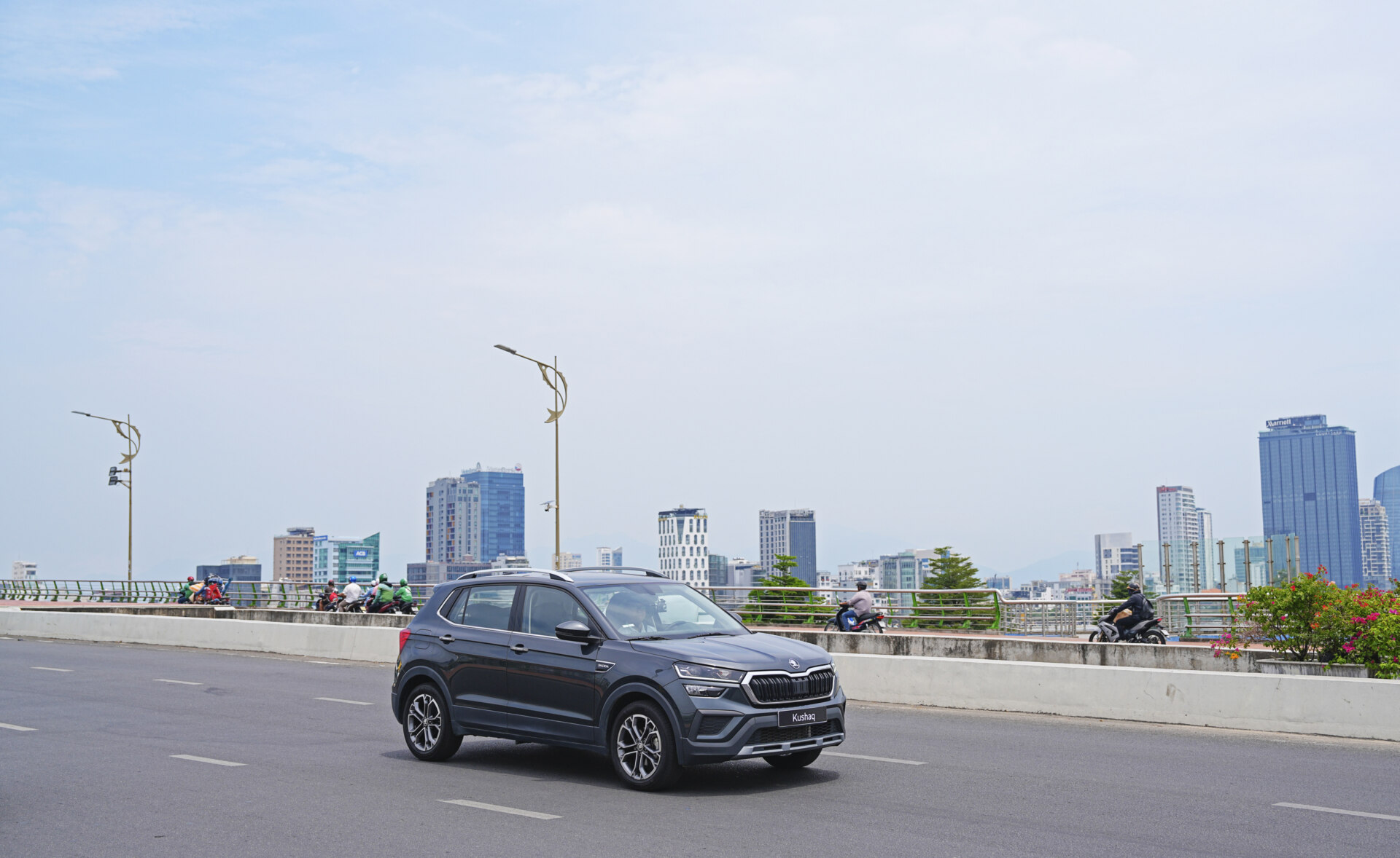 Skoda Kushaq at the start of sales in Vietnam