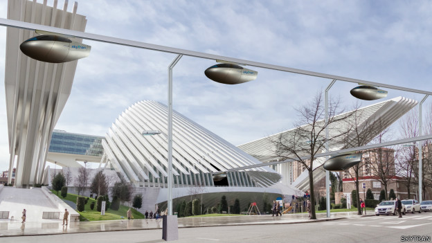 В Тель-Авиве запустят магнитные монорельсовые «такси» SkyTran