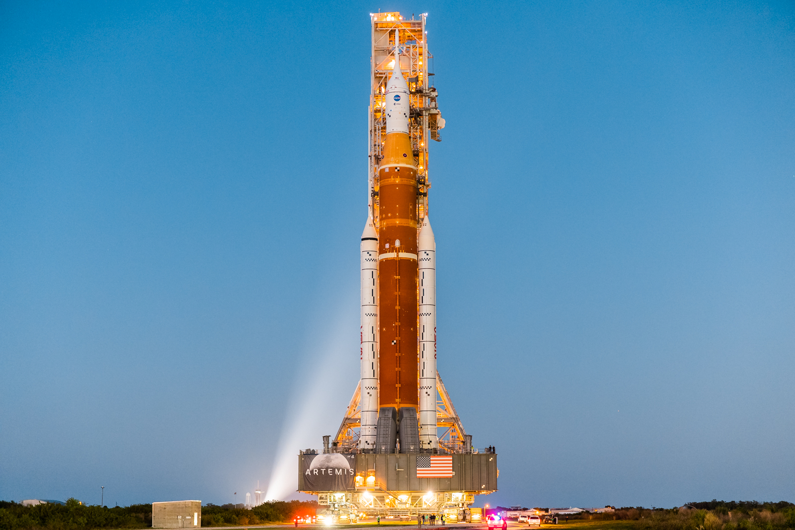 NASA will send a Space Launch System rocket to the launch pad this week, and the launch is scheduled for Nov. 14