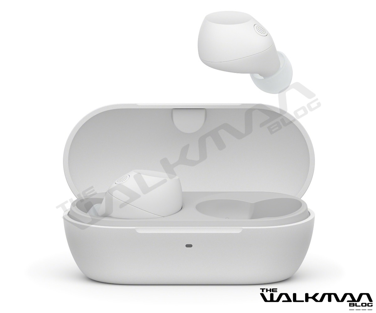 Bottom view of Sony WF-C710N wireless headphones