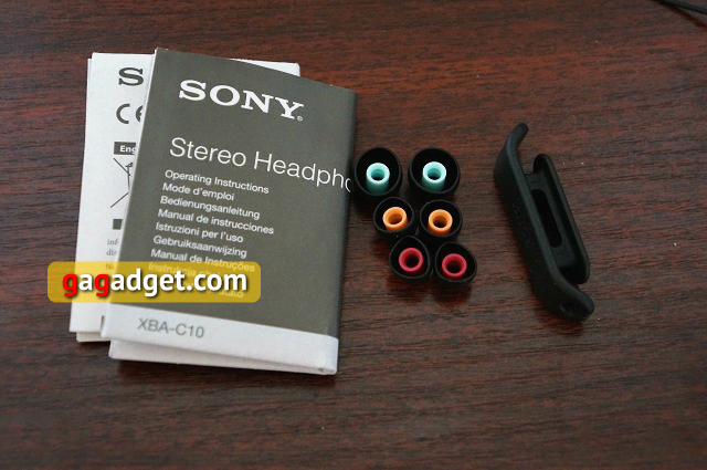 Обзор наушников Sony XBA-C10 -6