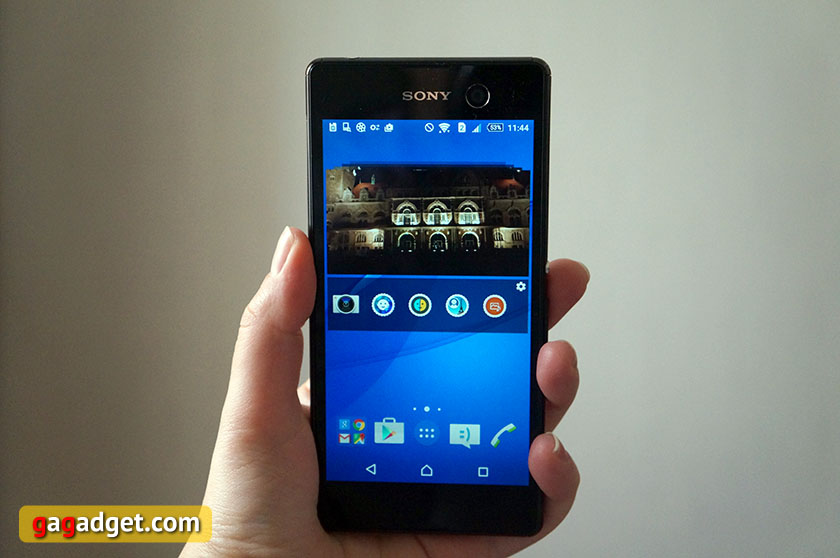Обзор Sony Xperia M5: босиком по воде Обзор Sony Xperia M5: босиком по воде