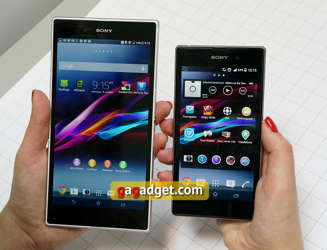 Парный обзор Sony Xperia Z1 и Sony Xperia Z Ultra: назад к Sony Style