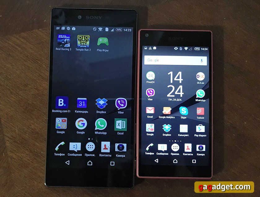 Парный обзор Sony Xperia Z5 Premium и Sony Xperia Z5 Compact