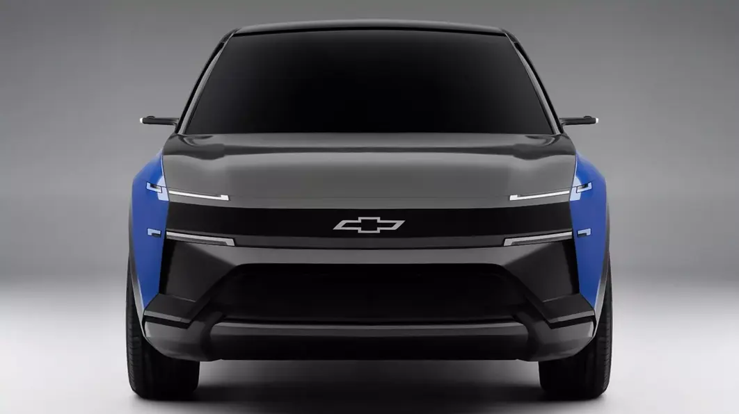 Chevrolet sporty EV - вид спереду