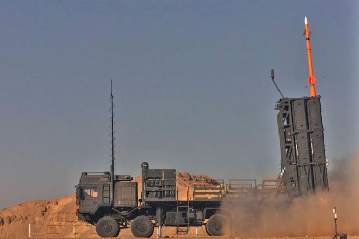 Israeli anti-aircraft missile system Spyder
