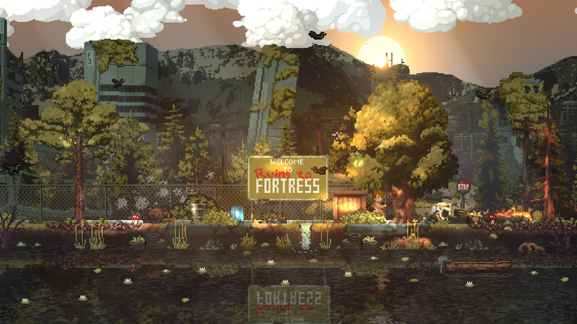 Кадр з гри Ruins To Fortress - PvE геймплей