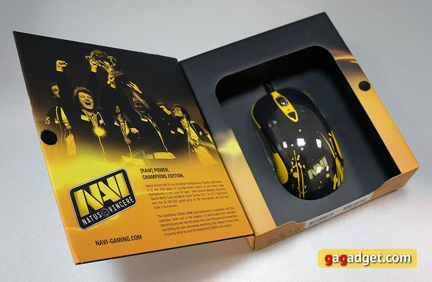 Обзор игровой мышки SteelSeries Sensei RAW Na`Vi Edition-3