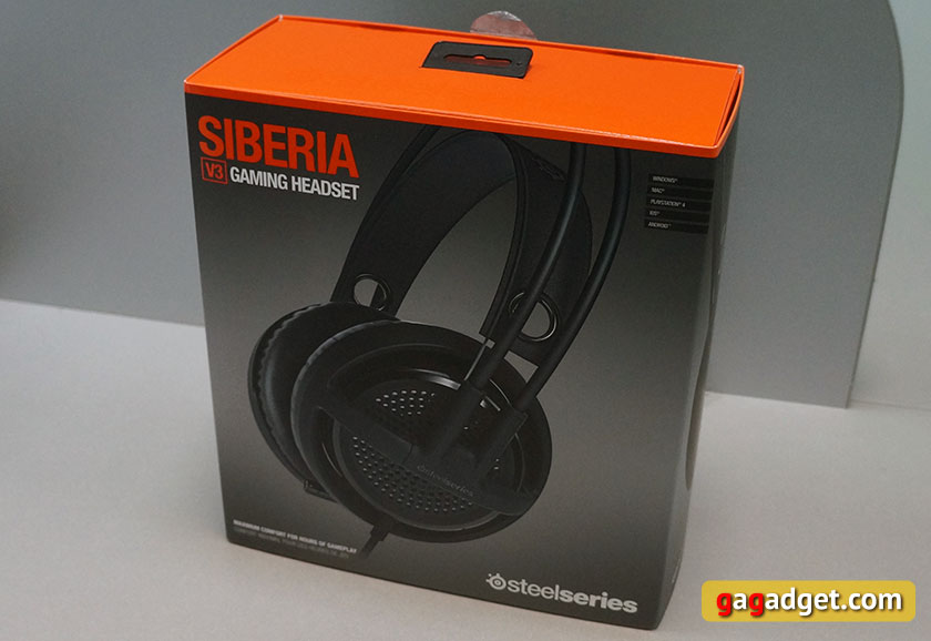 Обзор геймерской гарнитуры SteelSeries Siberia V3-2