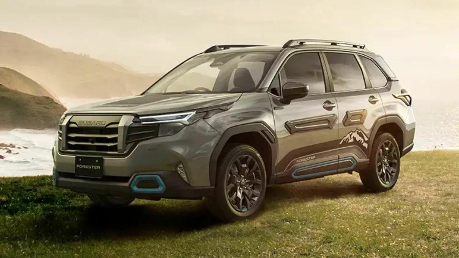 Subaru Forester с японскими аксессуарами