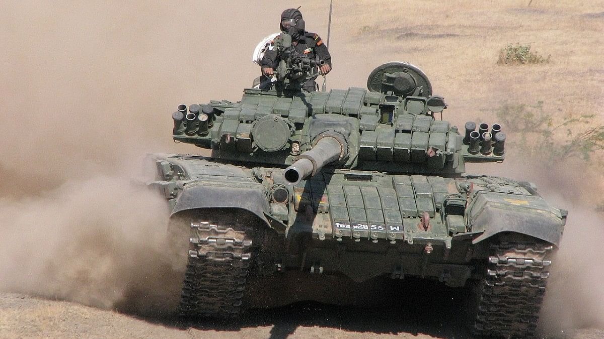 Indian tank T-72M1