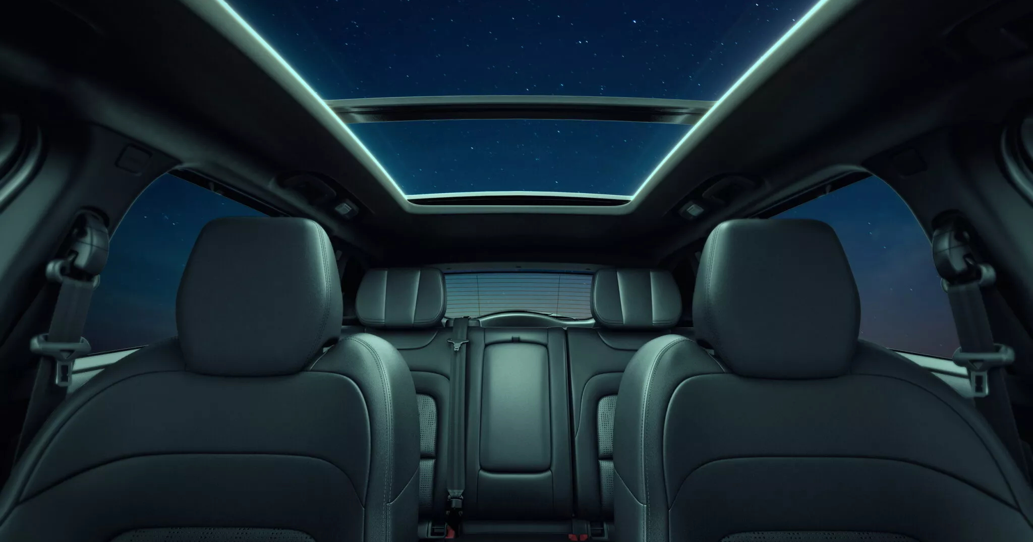 Intérieur du Tata Harrier.ev.