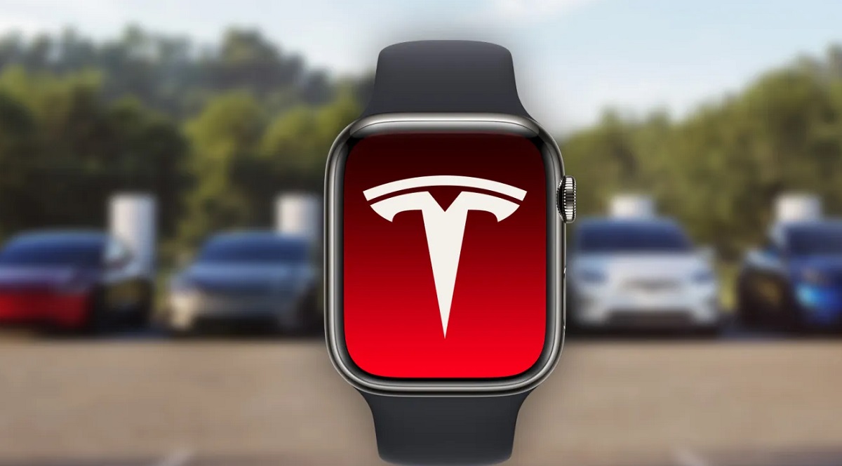 An app to unlock Tesla electric cars may be coming soon to the Apple Watch