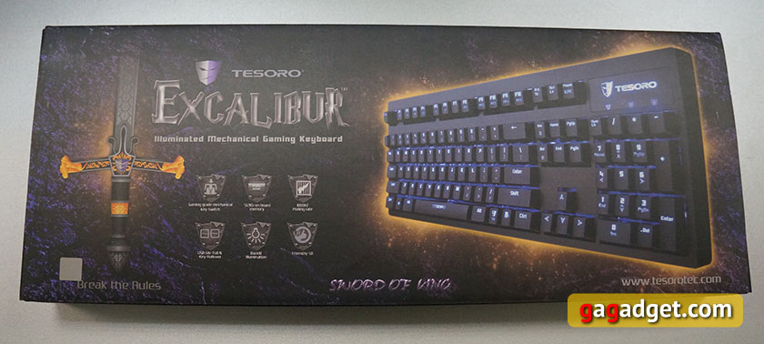 Обзор механической клавиатуры начального уровня Tesoro Excalibur Red Switch-2 Обзор механической клавиатуры начального уровня Tesoro Excalibur Red Switch-2