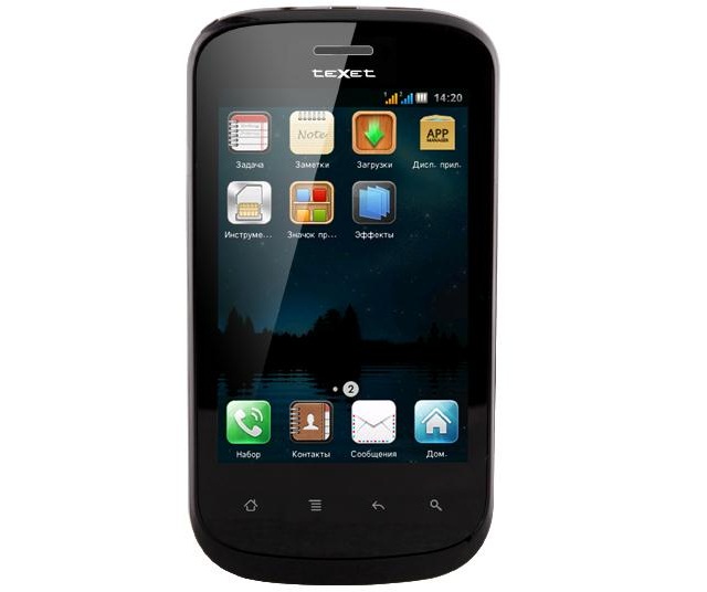 TeXet TM-607TV - сенсорный DualSIM-телефон с ТВ-тюнером TeXet TM-607TV - сенсорный DualSIM-телефон с ТВ-тюнером