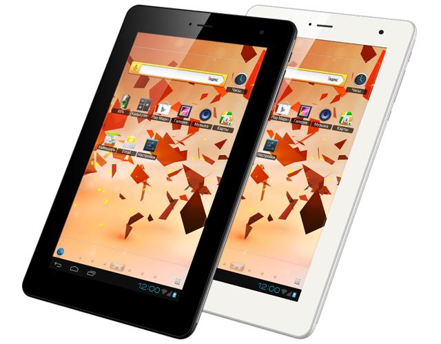 Пара планшетов TeXet TM-7045 3G и TM-7055HD 3G с поддержкой 3G, GPS, WiFi и Bluetooth