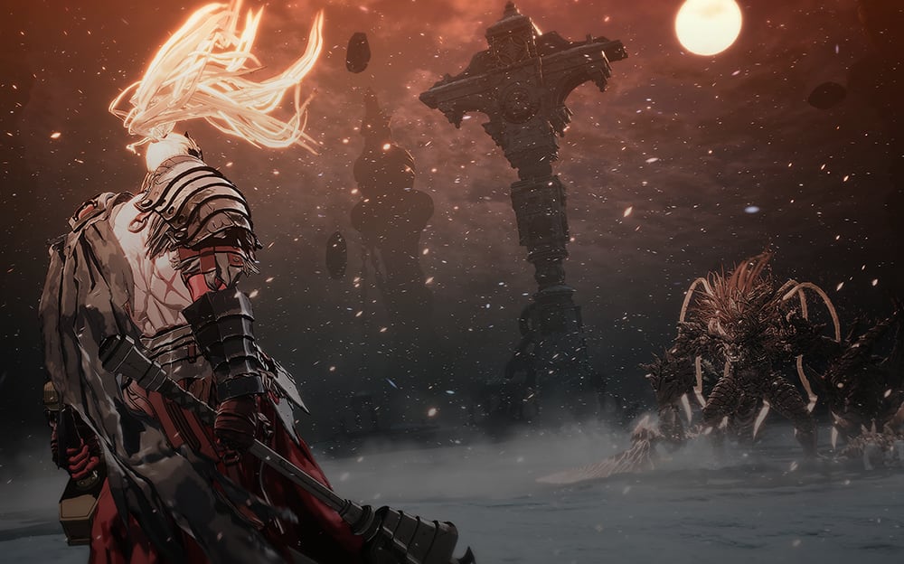 Les graphismes de The First Berserker : Khazan en cel-shading 3D